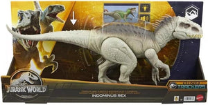 Mattel Jurassic World Indominus Rex Dinosaur Toy Lights Sounds Camouflage Motion