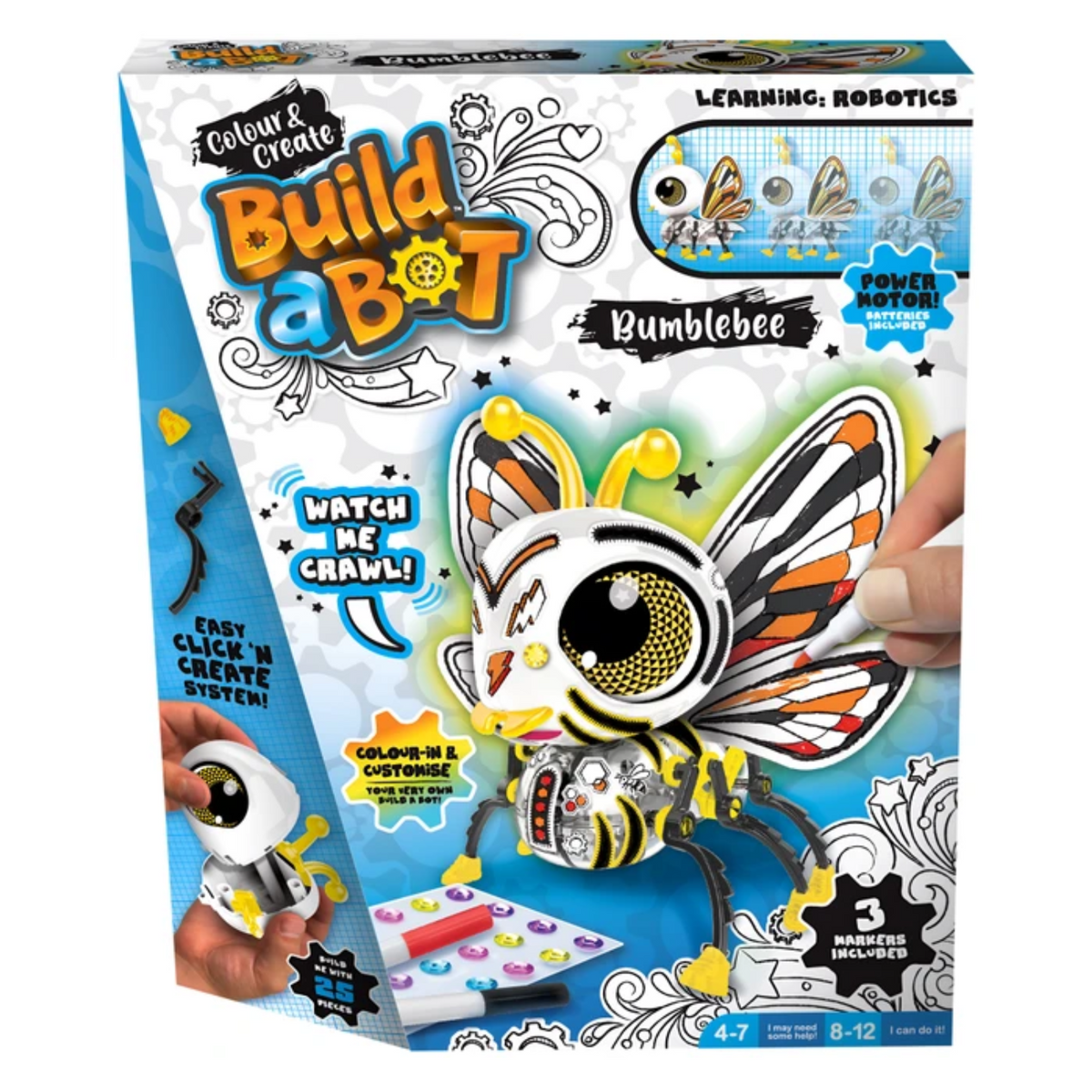 Build a Bot Build Your Own Interactive Pet Bumblebee New Toy