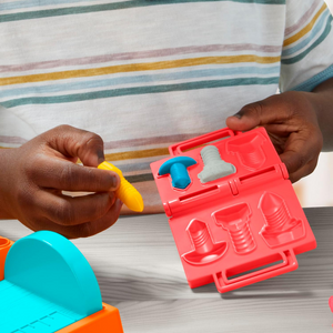 Play-Doh Stamp And Saw Tool Bench Playset Construction New Toy