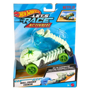 Hot Wheels Let's Race Activate Skull Crusher Vehicle Ages 3+ New Toy