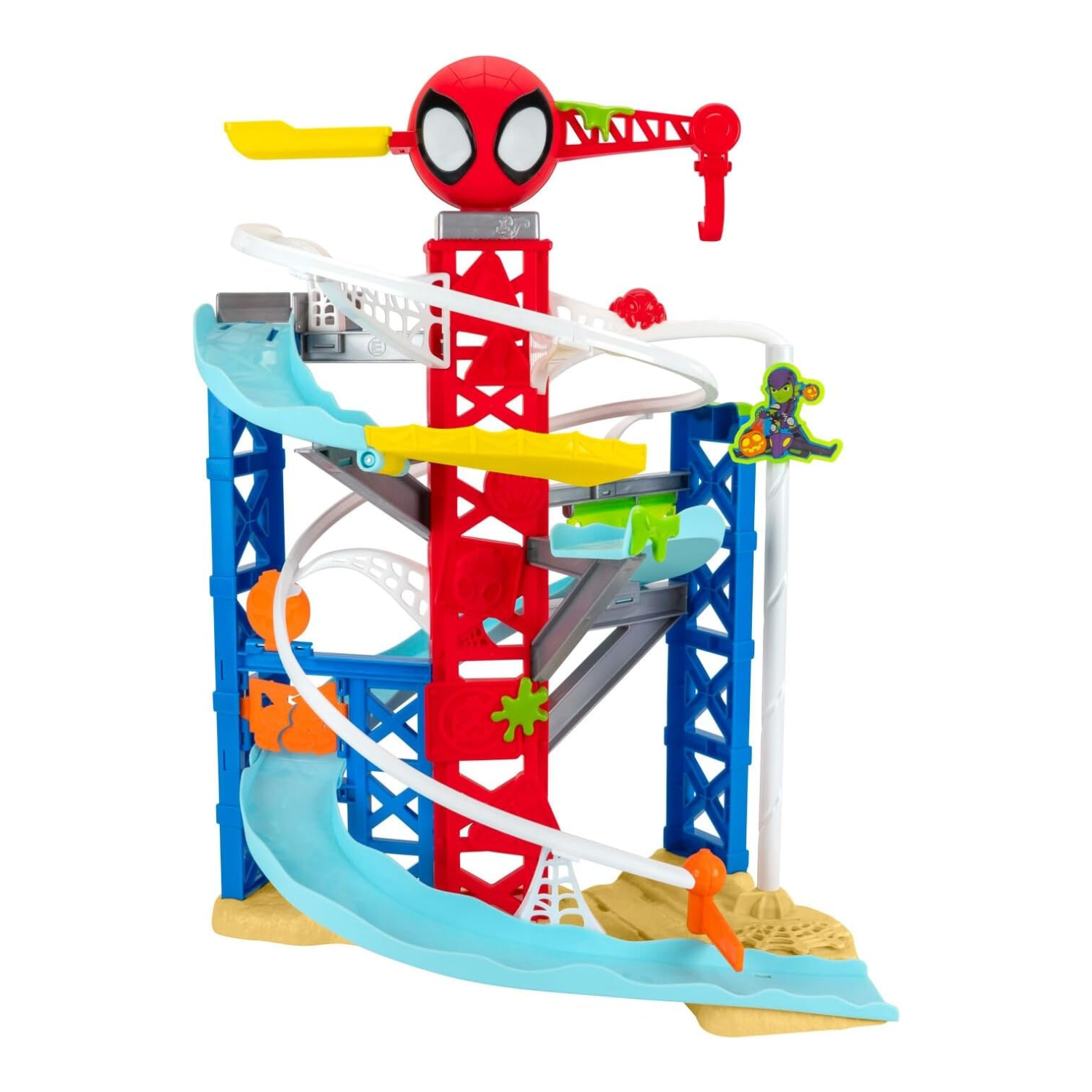 Spidey and His Amazing Friends Construction Zone Chaos Track Set New Toy