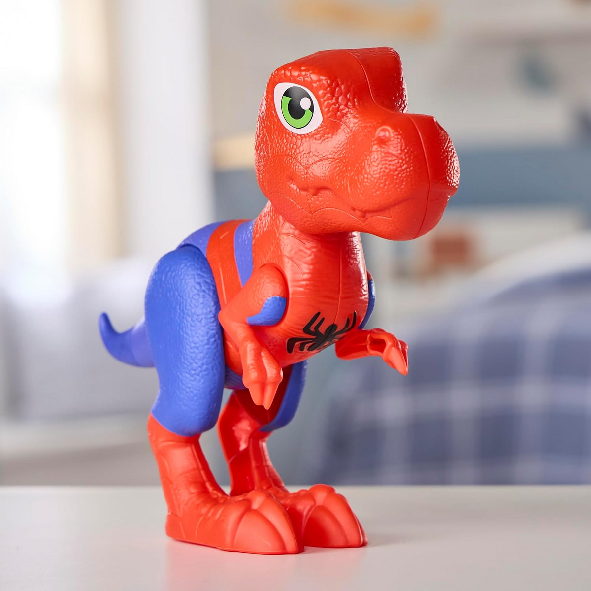 Spidey and His Amazing Friends 9-Inch Rex Supersized Dinosaur Figure