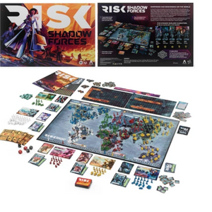 Risk Shadow Forces Strategy Game Legacy Board Game 3-5 Players Ages 13+ Mission