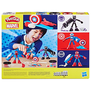 Play-Doh Marvel Hero Playset Action Figures with Wearable Tools