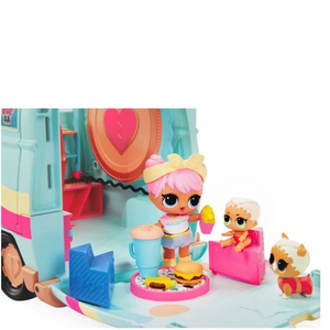 LOL Surprise 5-in-1 Grill & Groove Camper Doll Playset House Car Gift Toy