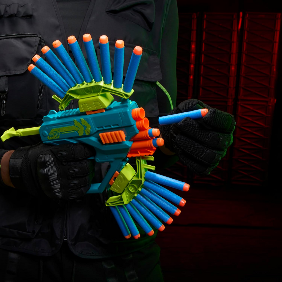 Nerf Elite Rebel Ops Ammohawk Blaster With 20 Darts Ages 8+ New Toy