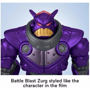 Imaginext Buzz Lightyear Battle Blast Zurg Space Robot Figure Set Kids Toy 3+