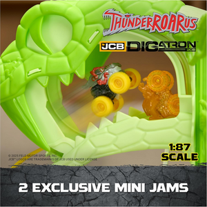 Monster Jam Mini Jams Cobra Crazy Escape Motorised Playset Loop Track 2 Trucks