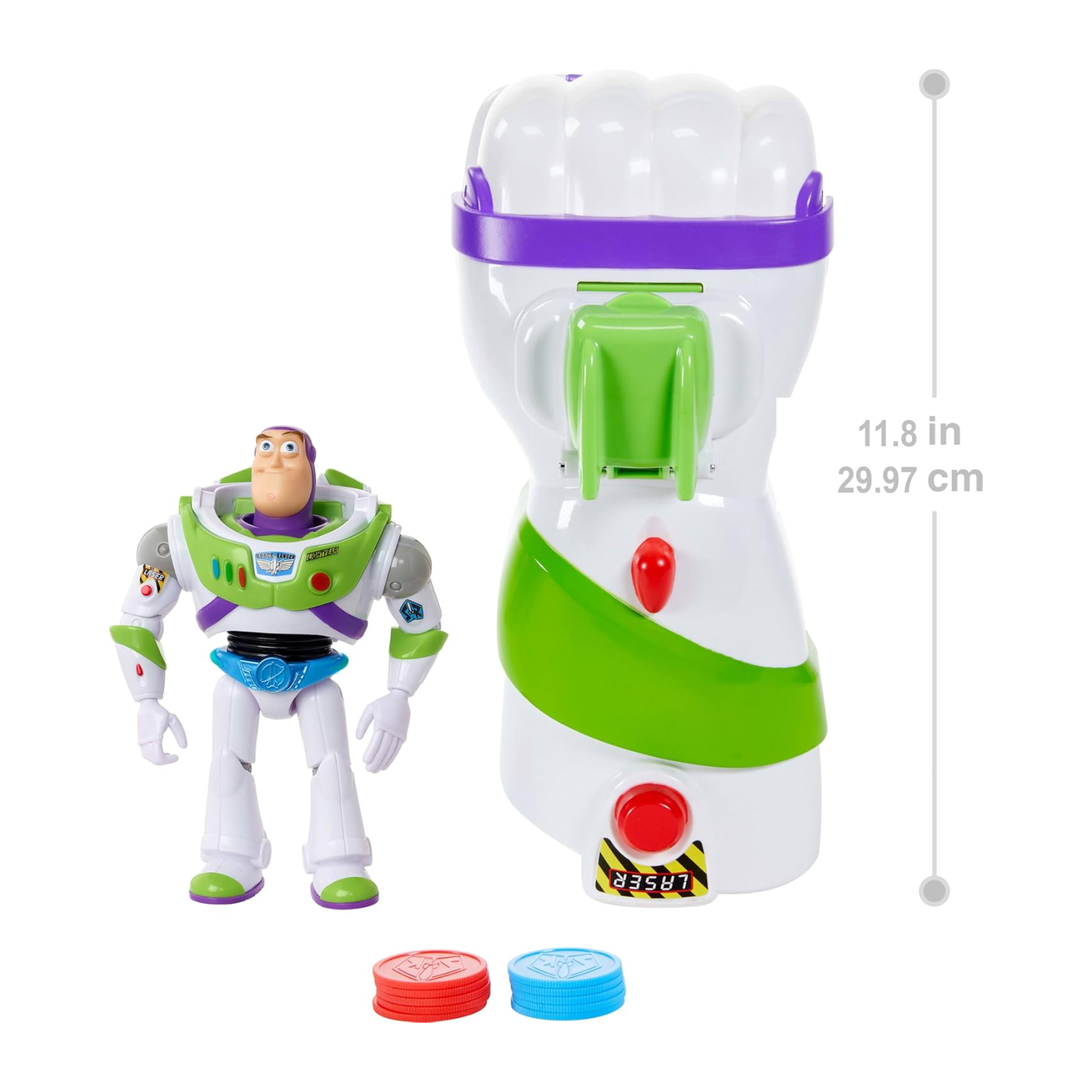 Disney Pixar Toy Story Buzz Lightyear 7-Inch Figure Punch Launcher New Toy