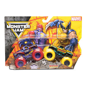 Monster Jam 2-Pack Truck The Sentinels vs Wolverine Diecast Action Ages 3 Plus