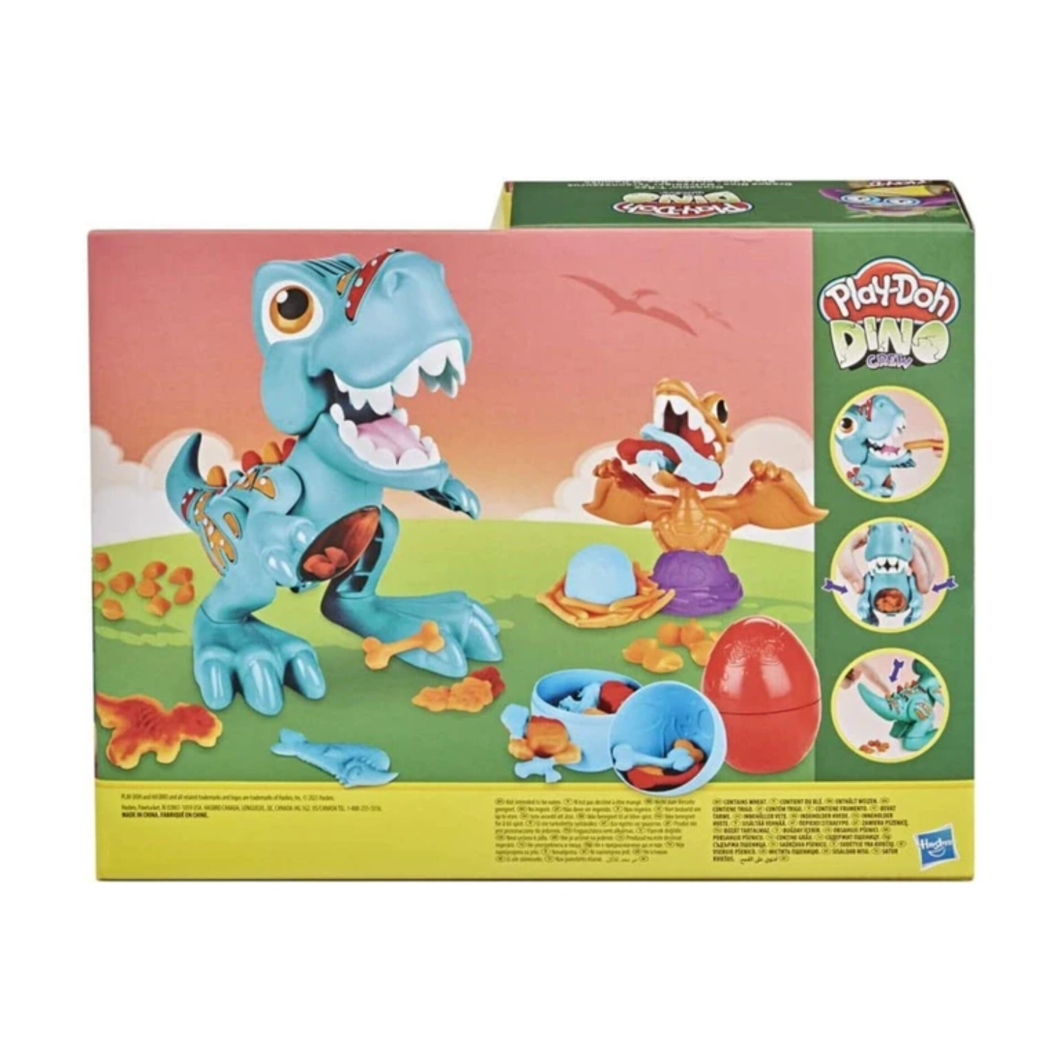 Play-Doh Dino Crew Crunching T-Rex Toy Dinosaur Ages 3+ Toy Dino Playdoh Egg Fun