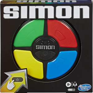 Simon Handheld Electronic Game Lights Sounds Memory Challenge Toy Ages 8 Plus
