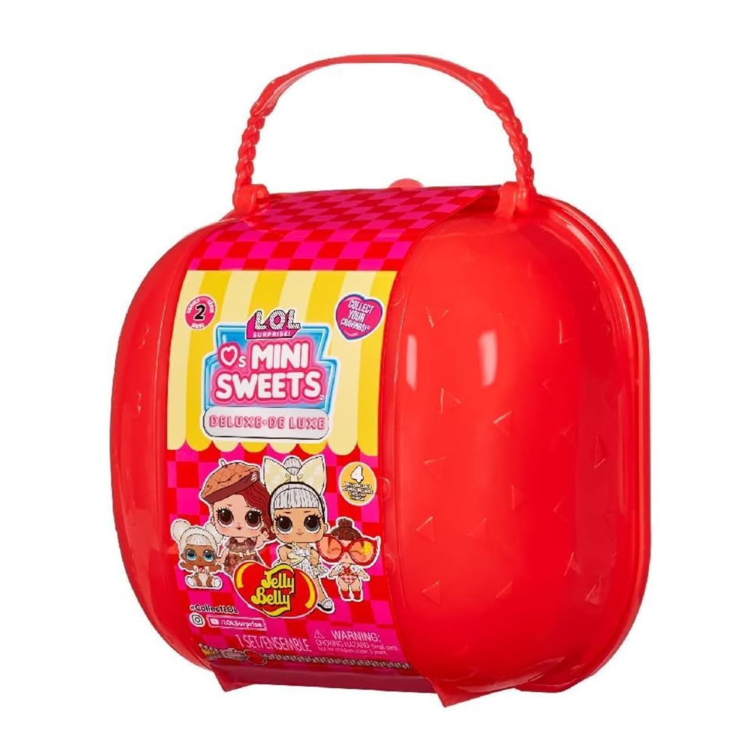 LOL Surprise Loves Mini Sweets Deluxe Series 2 4 Dolls Candy Jelly Belly Age 4+