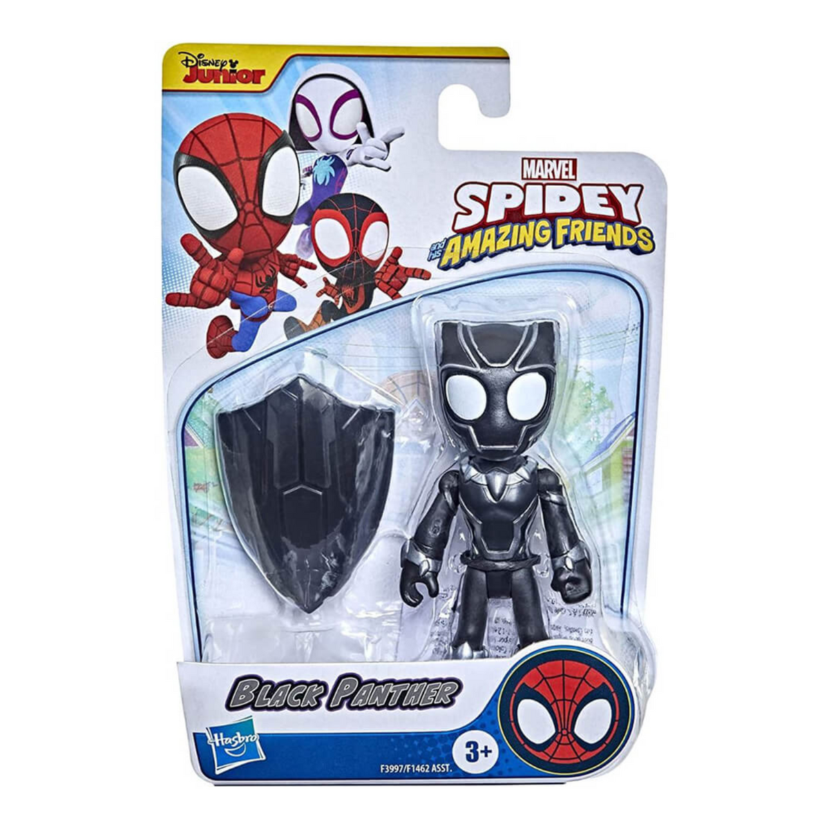 Spidey and His Friends 10 CM Black Panther Figure With Accessory New Toy