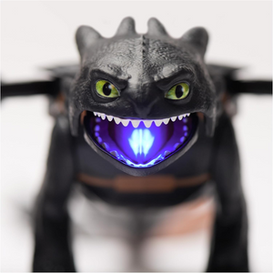 Dreamworks Dragons Ultimate Toothless Figure With Lights Sounds Wing Action 4+