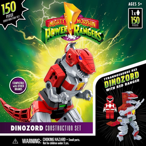 Mighty Morphin Power Ranger Toy 150 Pcs Red Ranger Action Set New Toy