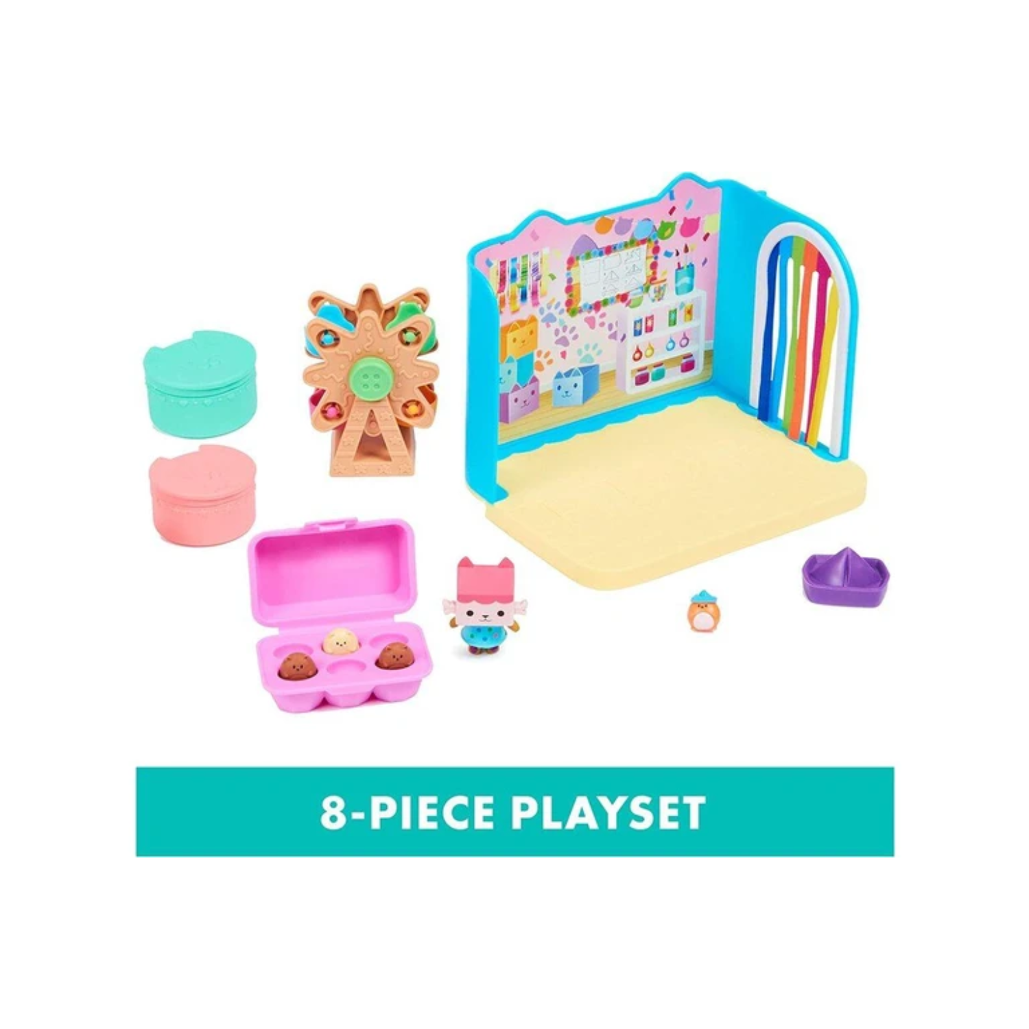 Gabby's Dollhouse Baby Box Craft-A-Riffic Deluxe Room Playset Gabby Play Gift