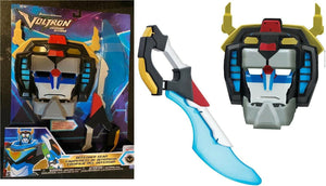 Blue Voltron Defender mask & Sword -Roleplay Set Ages 4+ Toy Play Fight Lion