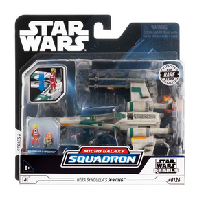 Star Wars Micro Galaxy Hera Syndulla X Wing Fighter Rare Edition Jet Toy 8+