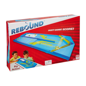 Mattel Rebound Flick & Score Game – Kids Tabletop Skill Toy Ages 6+ Family Fun