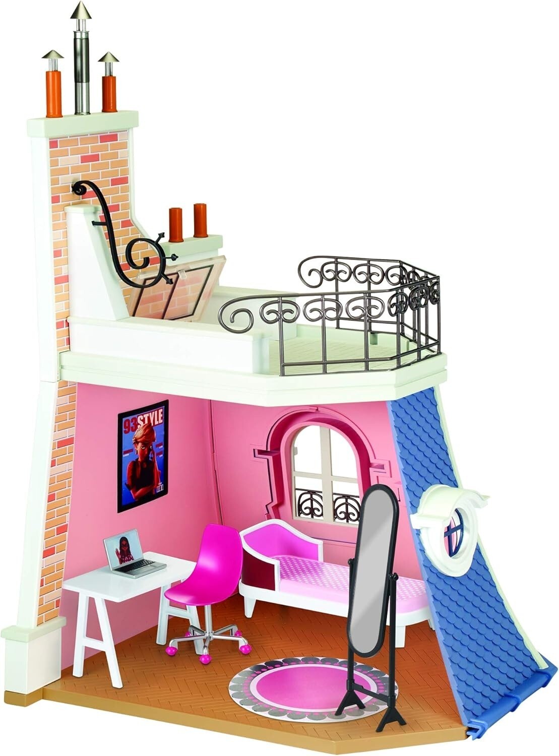 Miraculous Ladybug Marinette Bedroom Playset Ages 3+ New Dollhouse Doll House