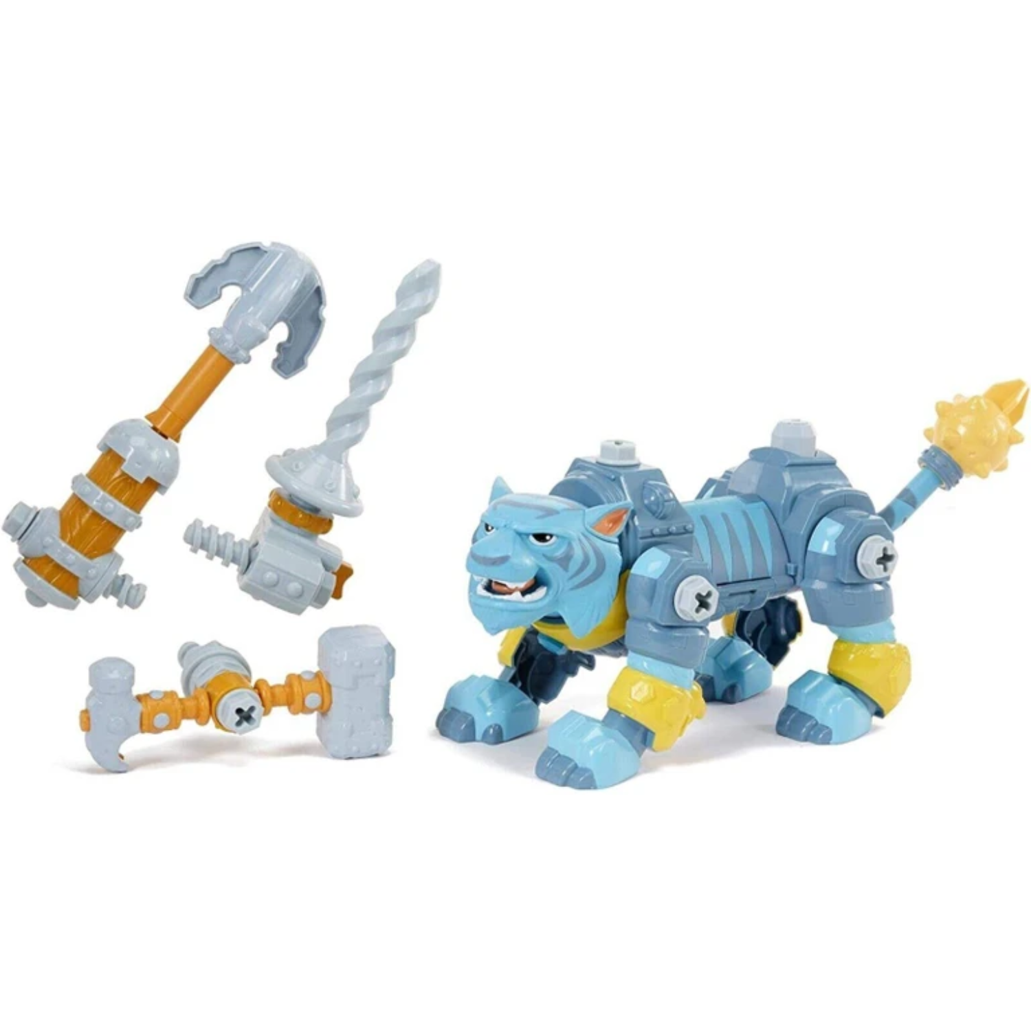 Little Tikes Kingdom Builders Build A Beast Battle Tiger Lion Animal Toy Fight