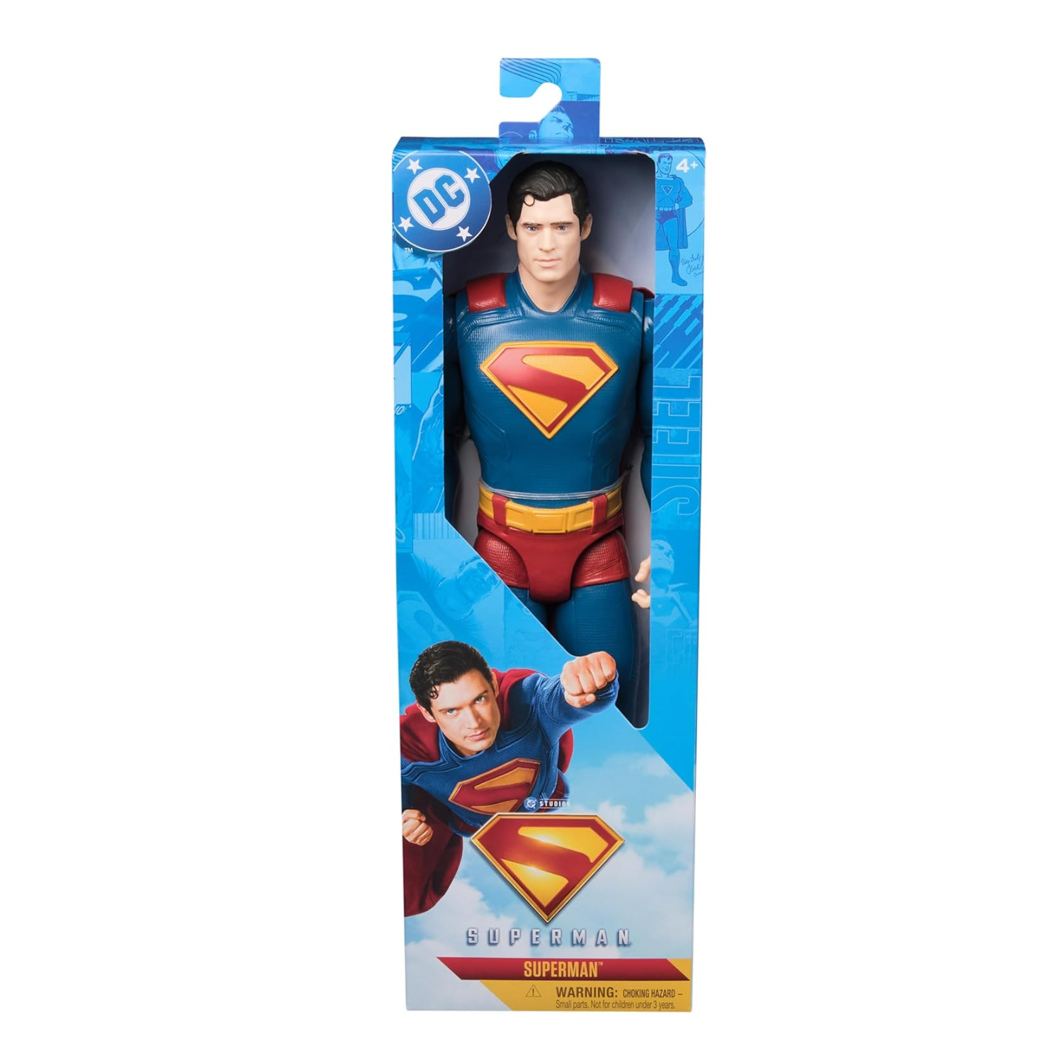 DC Comics Superman 12" Action Figure Toy For Kids Boys Girls Ages 4+ Superhero