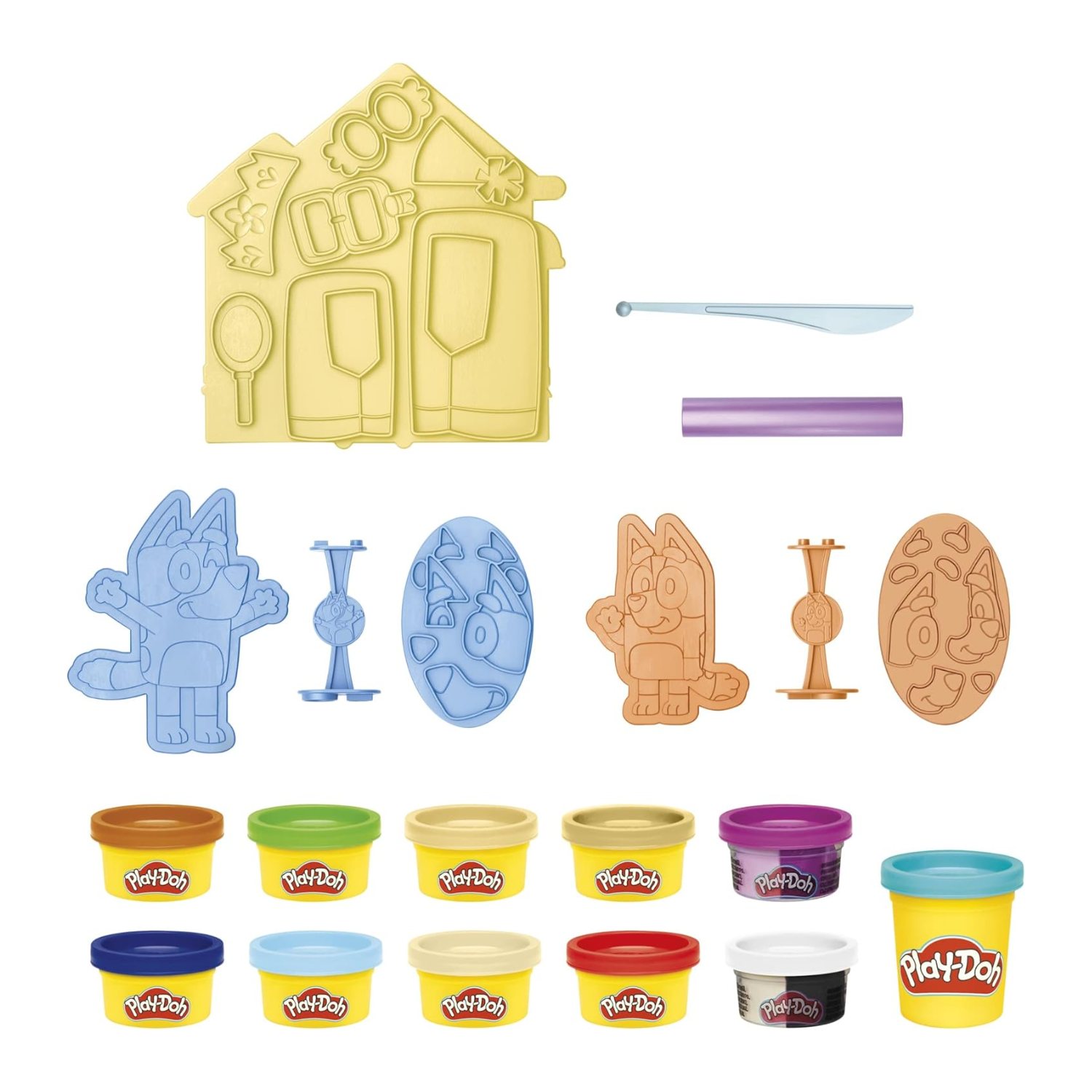 Play-Doh Bluey Make ’n Mash Costume Playset Ages 3+ Kids Fun