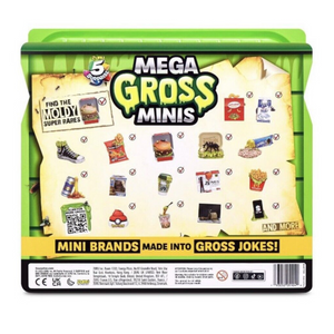 Zuru 5 Surprise Mega Gross Minis Collector Case 5 Mini Figures Toy for Ages 3+