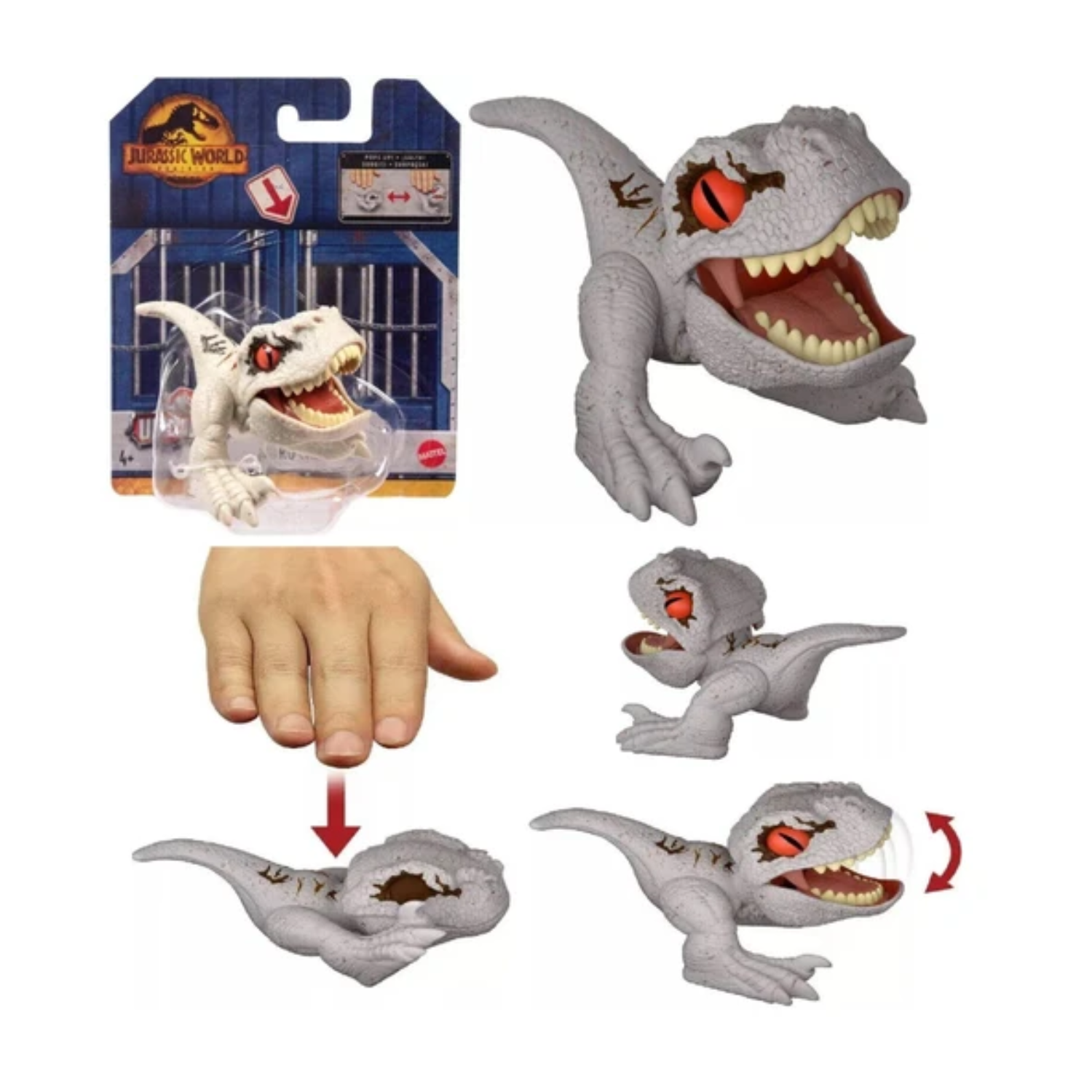 Jurassic World Atrociraptor Uncaged Wild Pop Ups Assorted Dinosaur Ages 4+