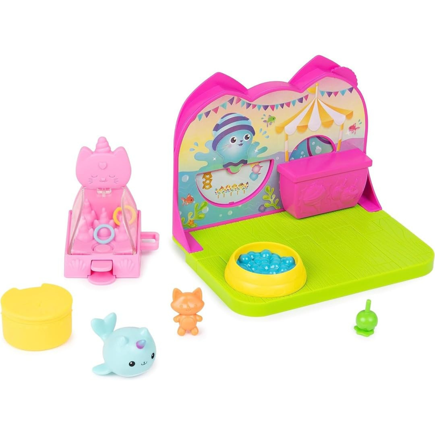 Gabbys Dollhouse Playset with Kitty Narwhal Gift for Girls Ages 3 and Up