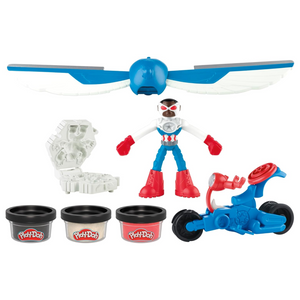 Play-Doh Marvel Captain America Moto-Slicer With Bendy Figure
