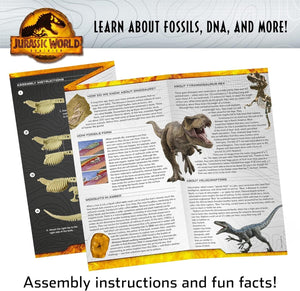 Jurassic World Dominion Dinosaur Dig Blue T-Rex & Amber STEM Excavation Kit Tool