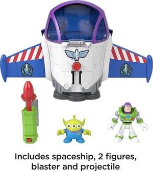 Fisher-Price Imaginext Buzz Lightyear Space Mission Ship Ages 3+ Toy Play Gift