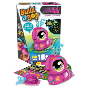 Build a Bot Build Your Own Interactive Pet Glow Worm New Toy
