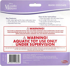 Wahu Minnie Mouse Mask Goggles Adjustable Swim Goggles for Kids
