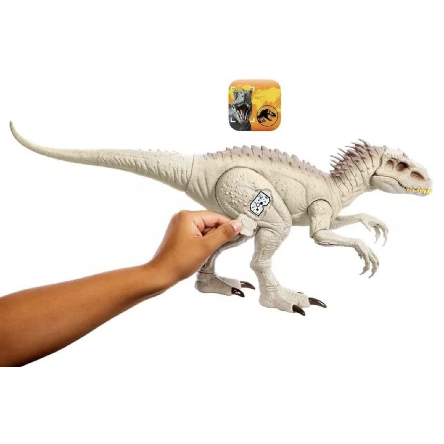 Jurassic World Camouflage N Battle Indominus Rex Roaring Chomp Light Up Dino Toy