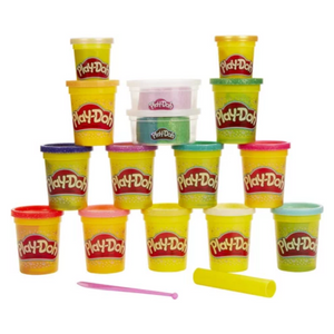 Play-doh Magical Sparkle Compound 15 Cans Coffret Paillettes Dough New Toy