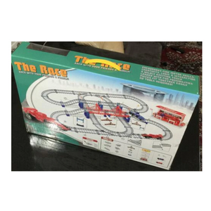 Car Race Track Mukikim 2 Cars 119 Piece Ages 6+ New Toy Build Play Gift Boys Fun