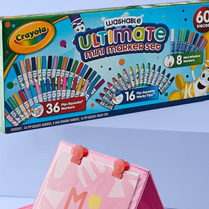 Crayola Washable Ultimate Mini Marker Set Paint Colours Play Crayons Wacky Tips