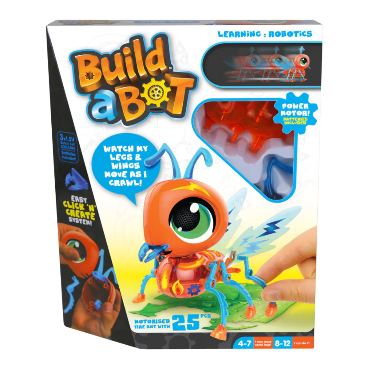 Build a Bot Build Your Own Interactive Pet Fire Ant New Toy