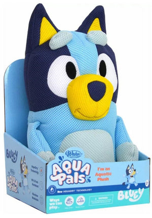 Wahu Bluey Aqua Pals Medium Soft Plush Water Play Ages 2+ New Toy Gift