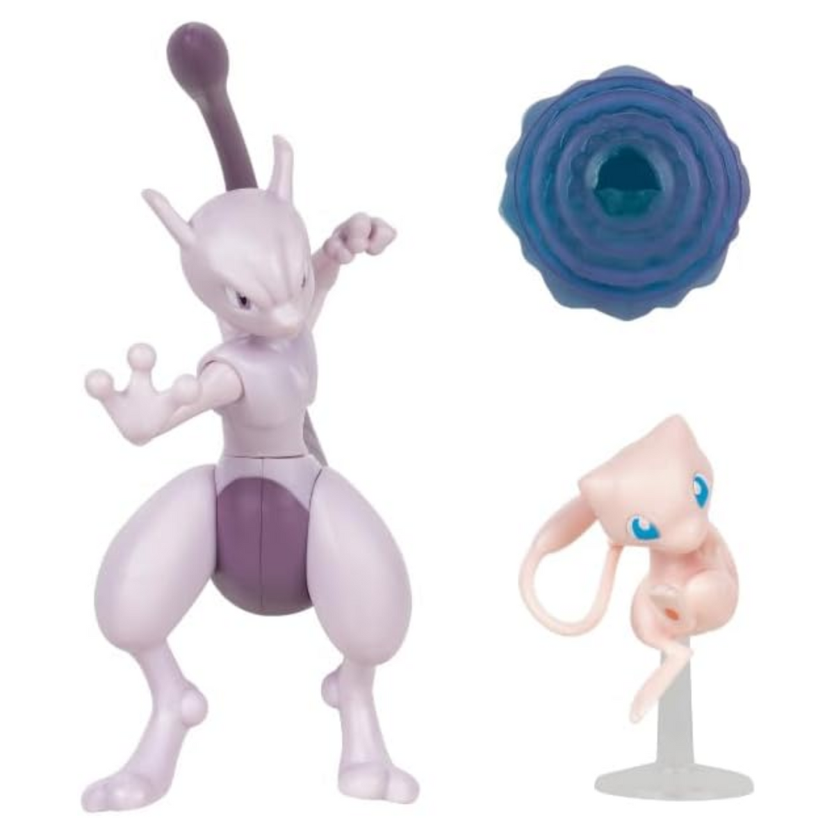 Pokemon Battle Figure Set 2 Pack Mew and Mewtwo Deluxe Action Ready New Toy