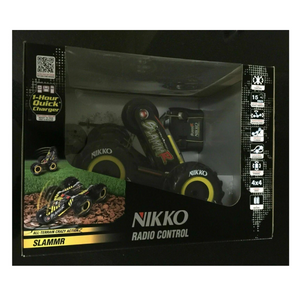 Nikko Sports Radio Control 4WD 360 Degree Slammer Remote Control Car Buggy Trans
