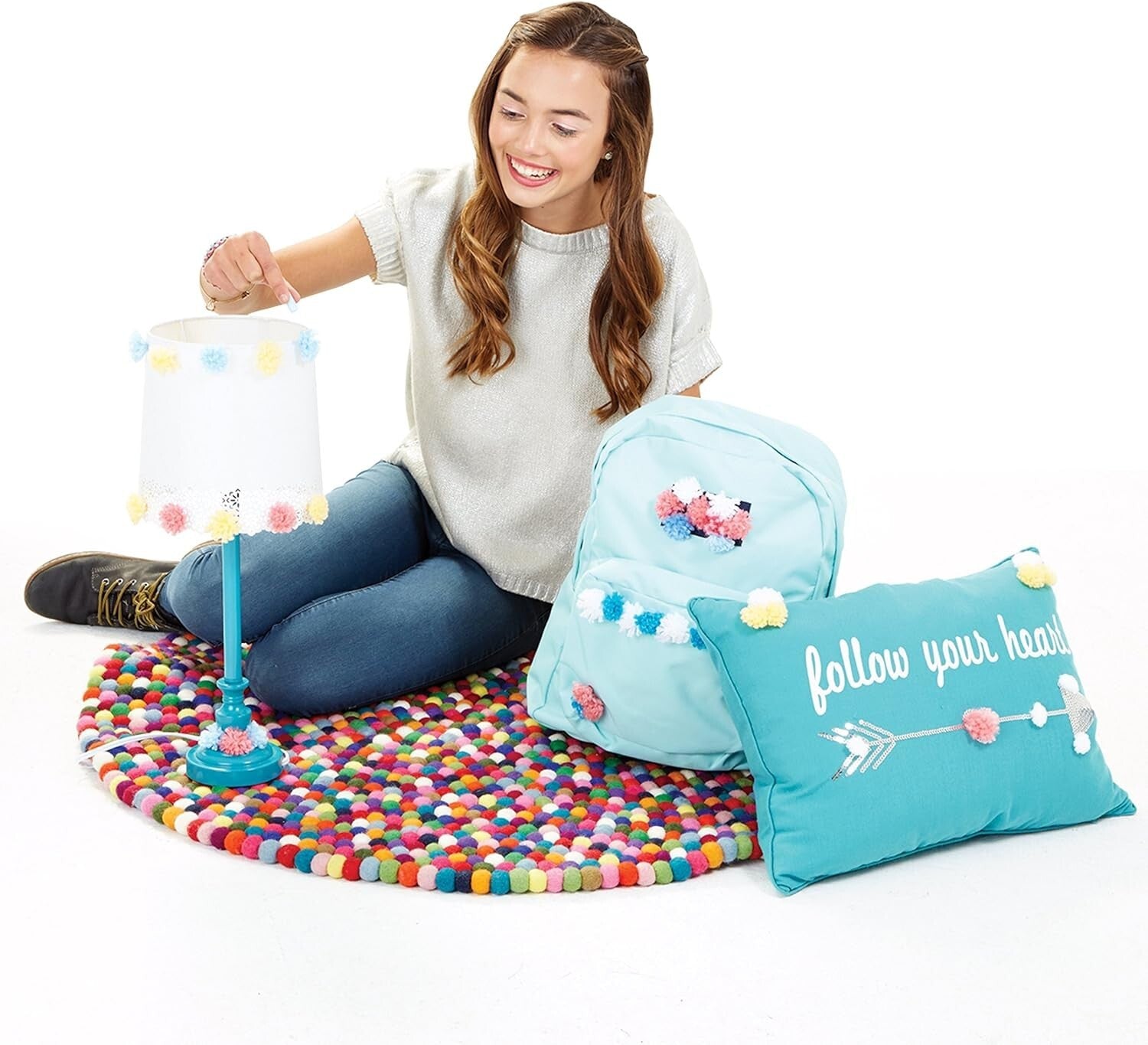 Pom Pom Wow Ultimate Variety Pack 120 Pom 135 Dots Kids Craft Kit Play