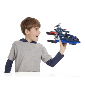 Avengers Titan Hero Series Iron Patriot 12 Inch Figure Arc Thruster Jet