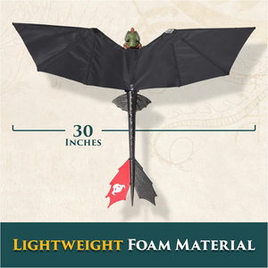 How to Train Your Dragon Movie Real Flying Toothless Radio Control RC Plane New
