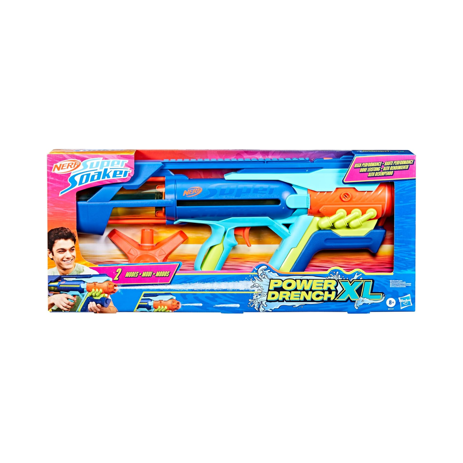 Nerf Super Soaker Power Drench XL Water Blaster New Toy