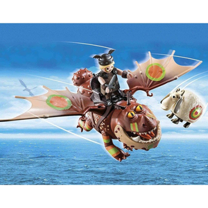 Playmobil How to Train Your Dragon Fishlegs and Meatlug New Toy