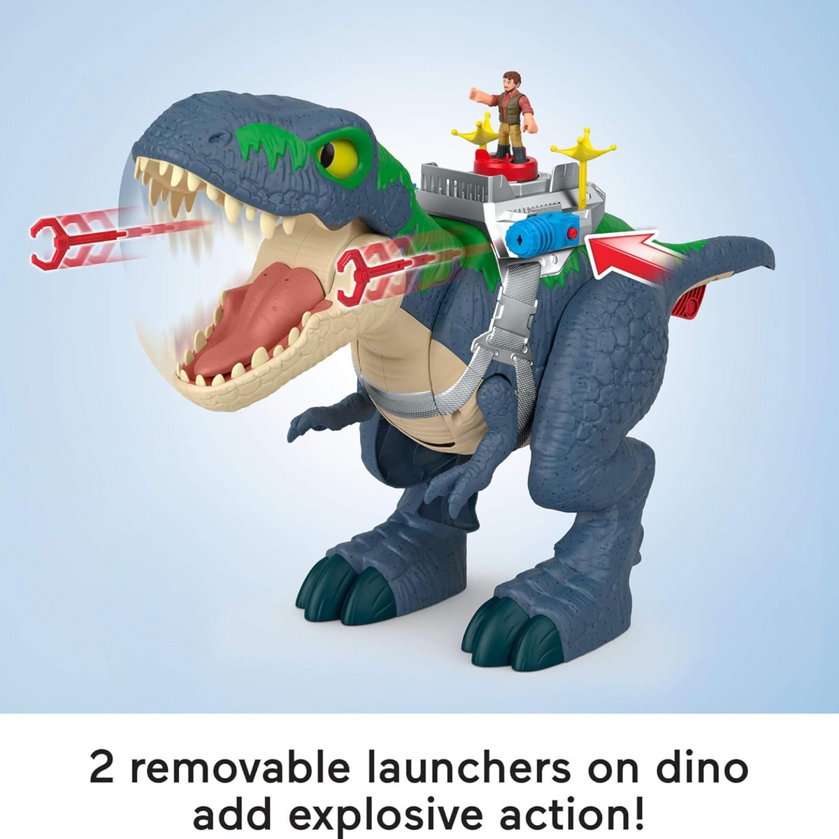 Fisher-Price Imaginext Jurassic World Rebirth Dinosaur Ultimate Chomp T-Rex 18